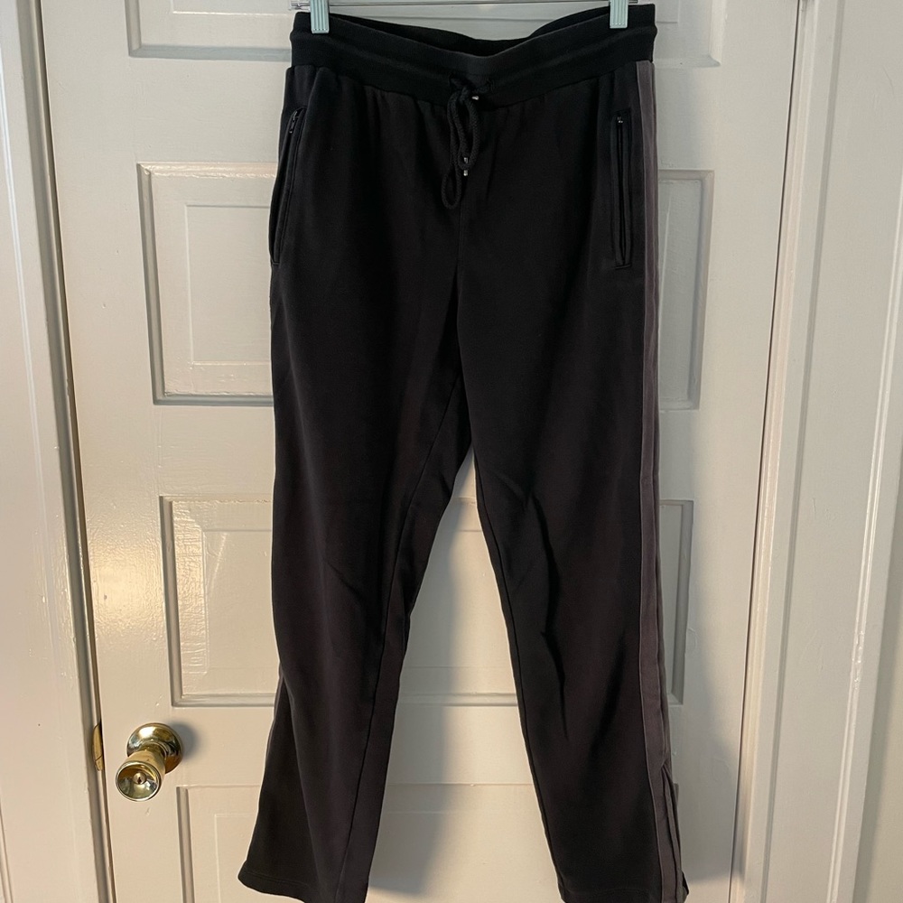 Black and grey sweatpants from Urban Outfitters